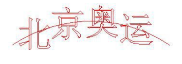 图 4-17 中线放置